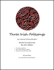 3 Irish Folksongs P.O.D. cover Thumbnail